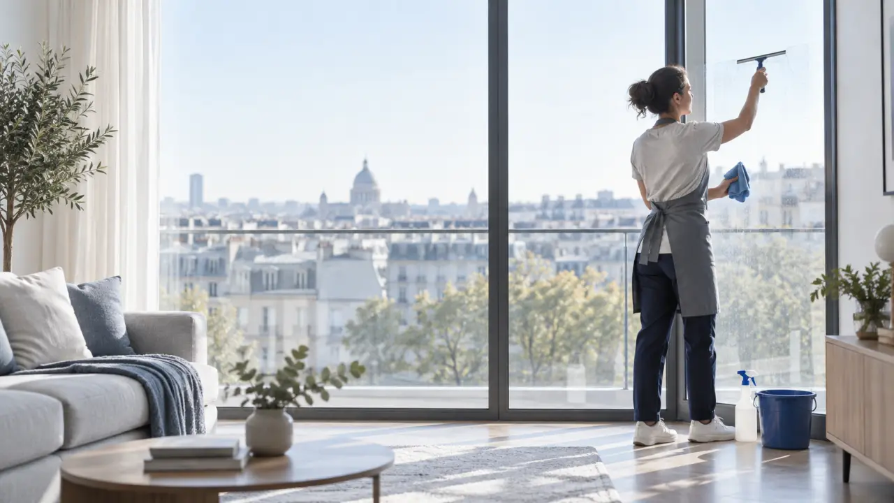 Prix du nettoyage de vitres : tarifs, aides et leviers pour réduire votre facture